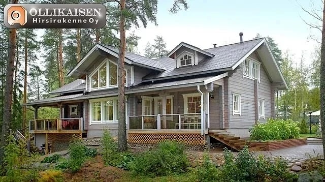 Casa finlandese in legno "Koskenkorva" 286 m²  